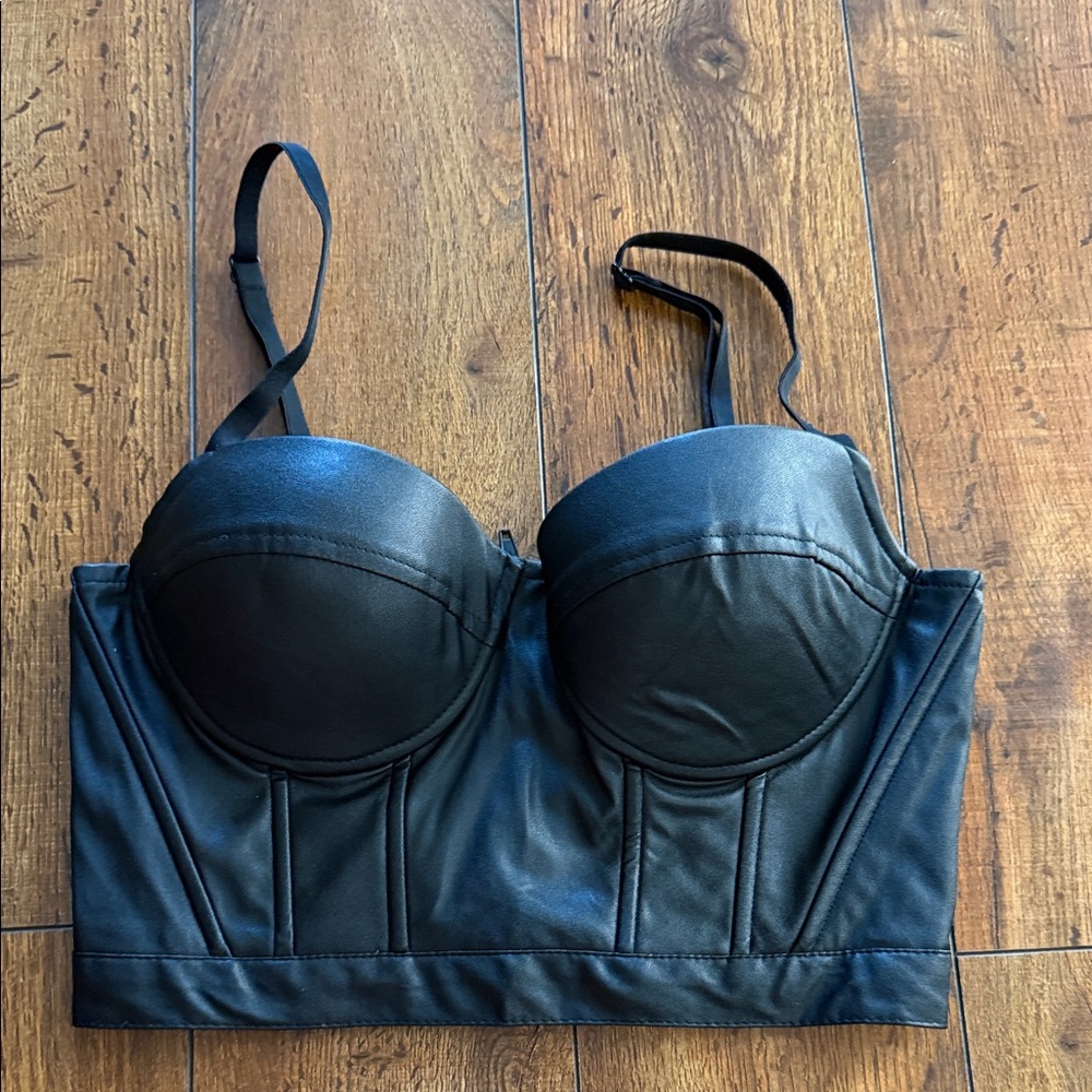 Rue21 Black Bustier Bra